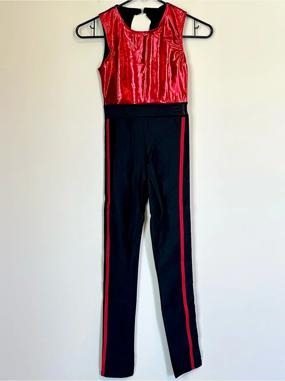 NEW Weissman So Far So Great Black & Red Dance Set - Size: LC